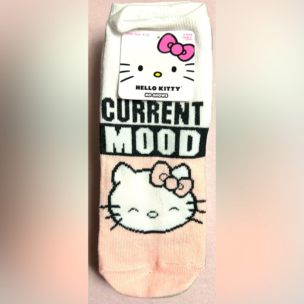 Hello Kitty No-Show Socks